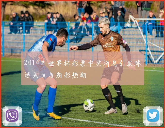 2014年世界杯彩票中奖消息引发球迷关注与购彩热潮