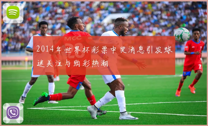 2014年世界杯彩票中奖消息引发球迷关注与购彩热潮